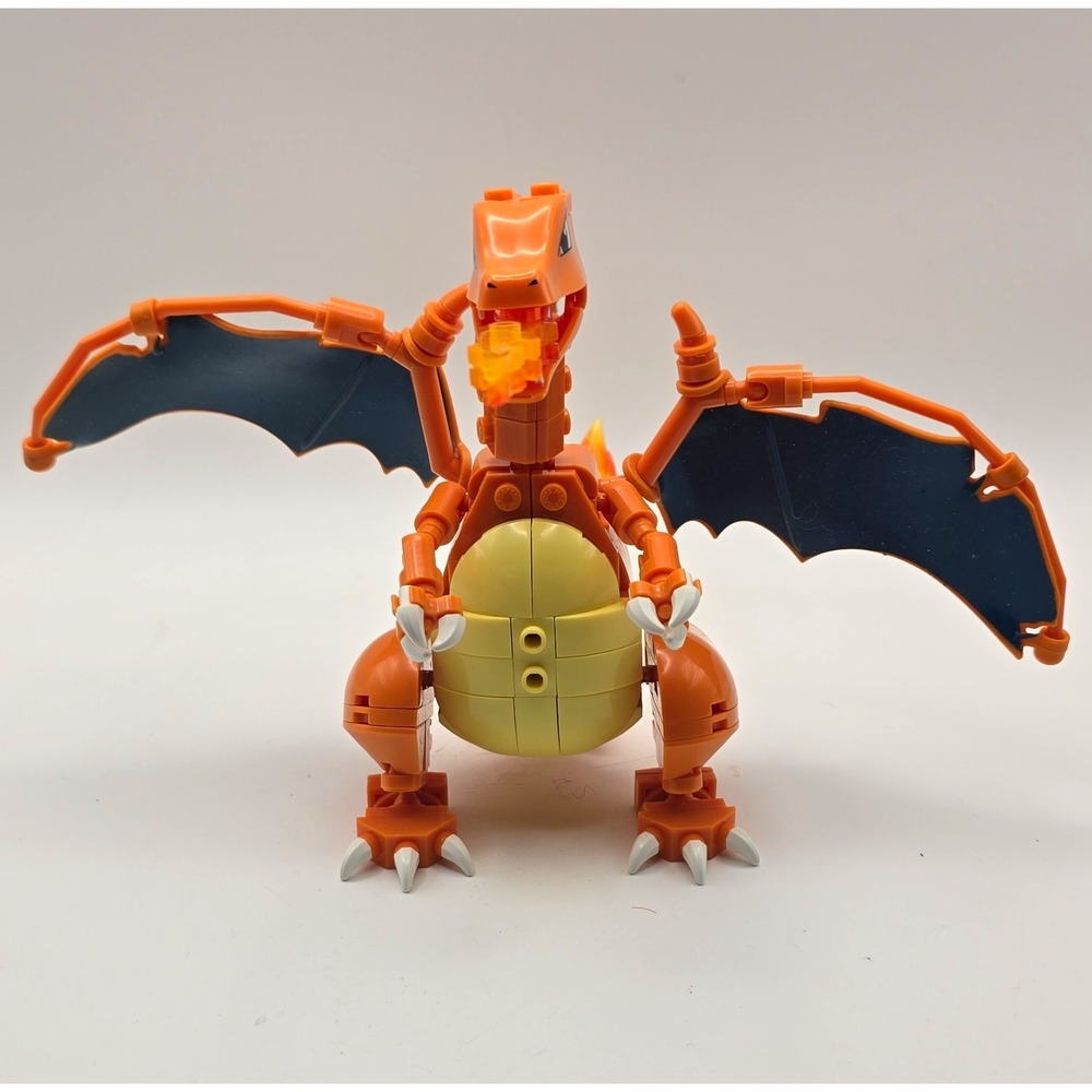 Mega Pokémon Charizard Articulated Dragon Figure with Wings Orange/Black